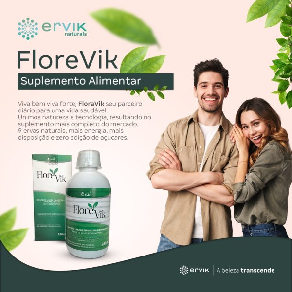 Kit Florevik Suplemento para Saúde Digestiva - 3 Unidades