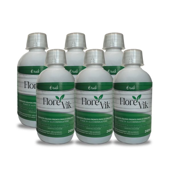 Kit Florevik Suplemento para Saúde Digestiva - 6 Unidades